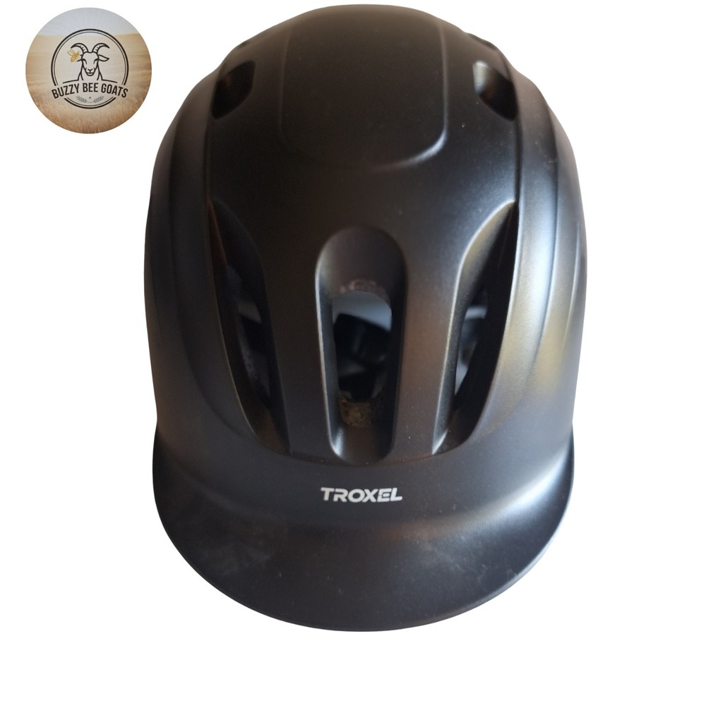 TROXEL SPORT 2.0 EQUESTRIAN RIDING HELMET BLACK HORSEBACK SAFETY HELMET